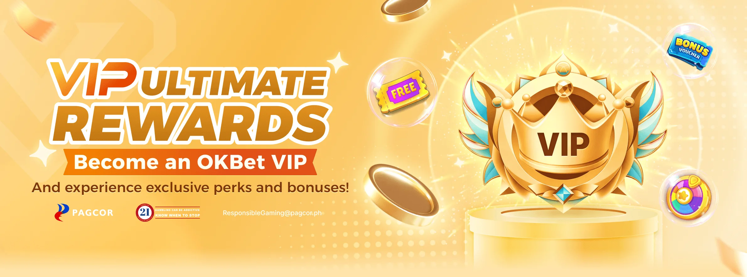 OKBet Philippines Promotion Banner 5 - PAGCOR Licensed Online Casino